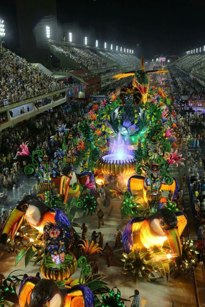 Défilé carnaval de Rio de Janeiro