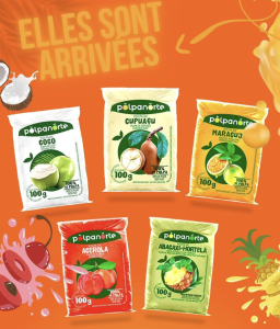 Pulpes de fruit congelés épicerie brésilienne